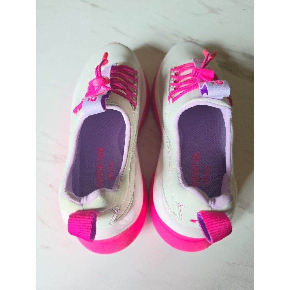 Clove Forte-Electron Rose White/Pink/Lavender Size 6 Nursing Shoes - Picture 3 of 8